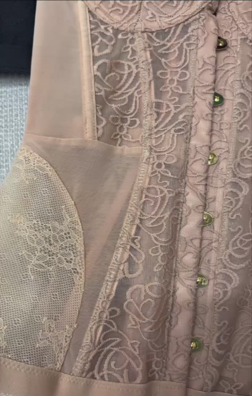 Lace Boned Corset Top